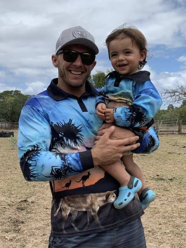 Australian Camping (Blue) Fishing Shirts – Z and TEE