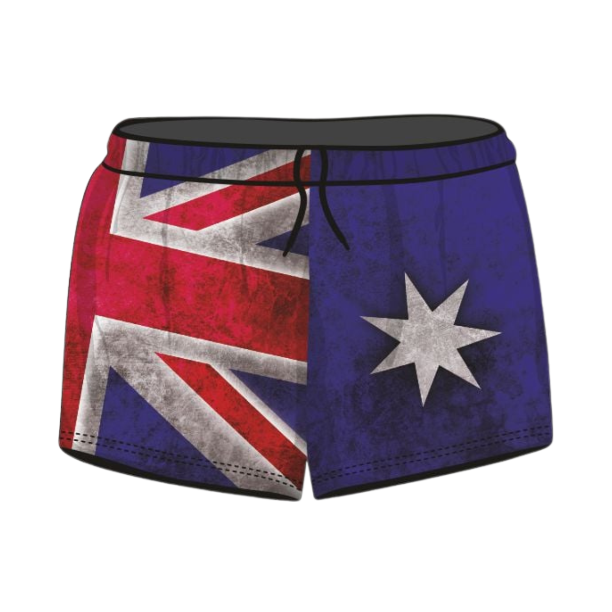 ★Pre-Order★ Rugby Shorts | Aussie Flag Z and TEE camping FISHING quick dry spo-default spo-disabled sun sunsafe SWIMMING uv Women WOMEN'S DESIGNS Women's Fishing womens z&tee