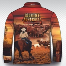 ★Pre-Order★ Western | Sun Up to Sun Down Fishing Shirt Z and TEE Australia Australia Day Australian brown camping country COUNTRY WESTERN DESIGNS fishing horse LJM men MEN'S DESIGNS mens outback Preorder quick dry spo-default spo-disabled sun sun shirt sun shirts sunsafe truck uv western work worker