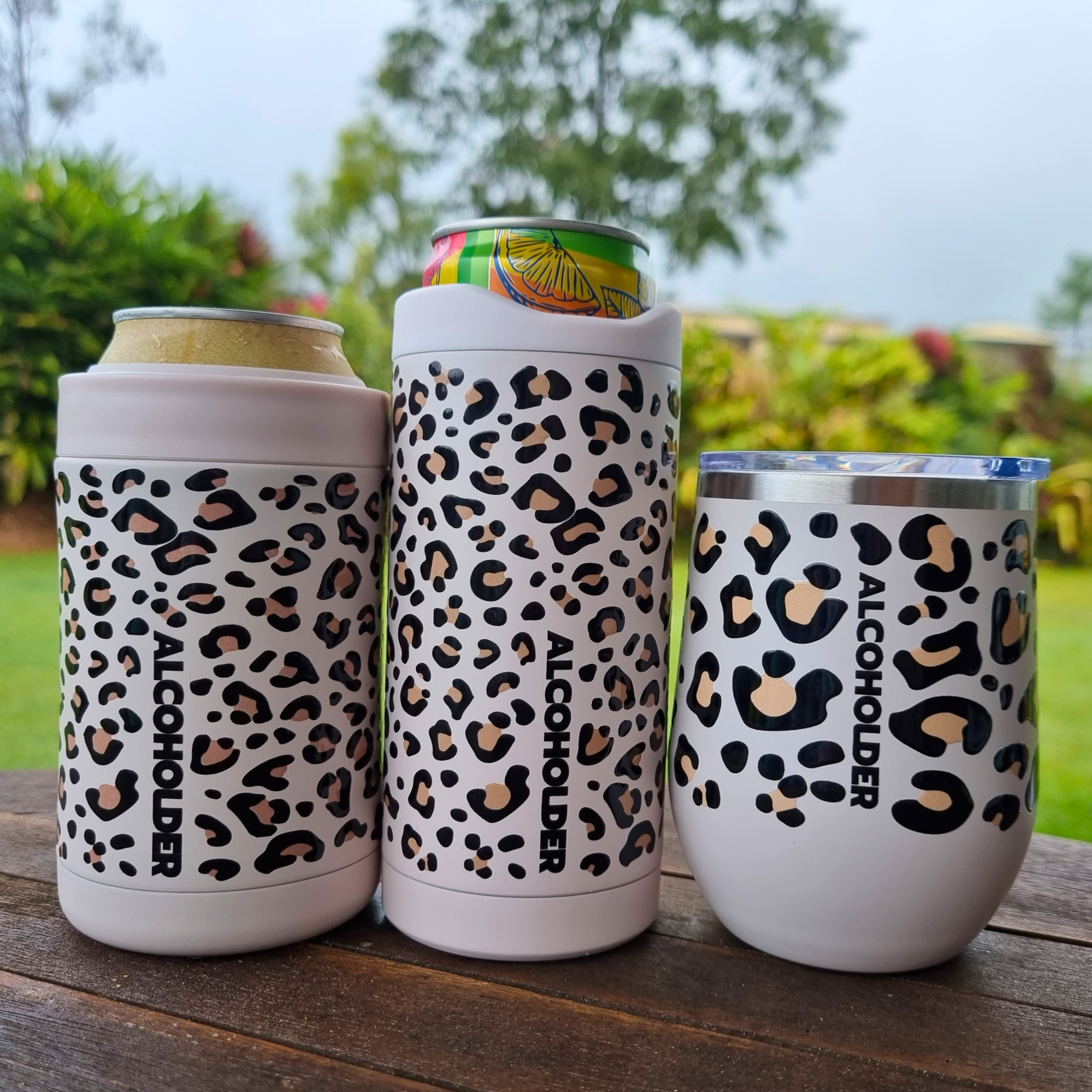 Slim Koozie with Handle(7 Designs) – The Sassy Leopard