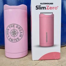 Z&Tee SlimZero Slim Can Cooler | Blush Pink Gloss - In Stock Z and TEE alcoholder brumate stanley swig yeti