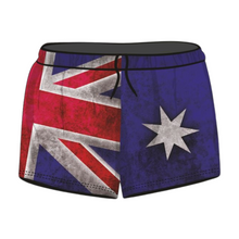 ★Pre-Order★ Rugby Shorts | Aussie Flag Z and TEE camping FISHING quick dry spo-default spo-disabled sun sunsafe SWIMMING uv Women WOMEN'S DESIGNS Women's Fishing womens z&tee