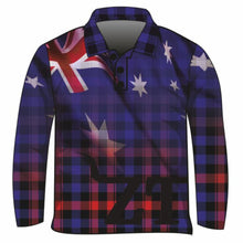 ★Pre-Order★ Australian | Aussie Flag Flannie Shirt Z and TEE AUSSIE FLAG boys BOYS DESIGNS camping fishing LJM men MEN'S DESIGNS mens Preorder quick dry spo-default spo-disabled sun sun shirt sun shirts sunsafe uv