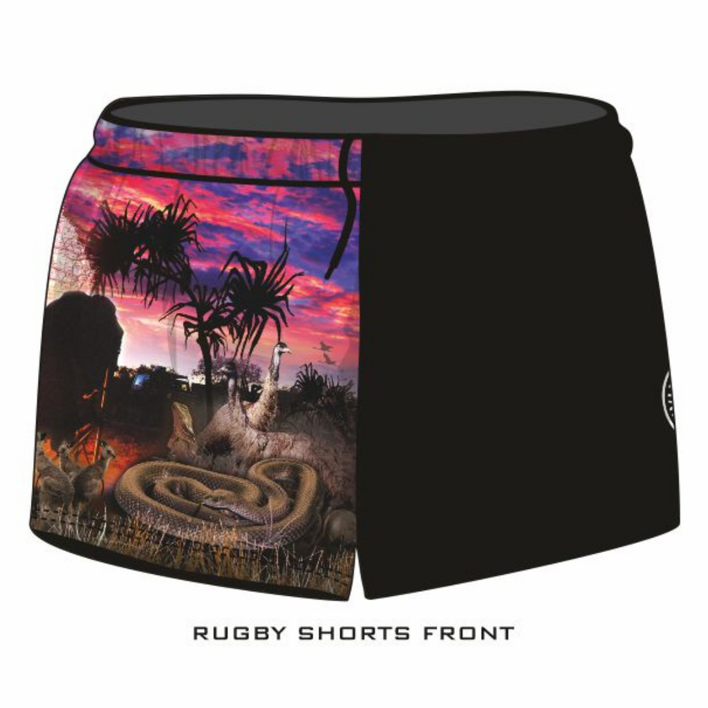 ★Pre-Order★ Rugby Shorts | Australian Camping Pink Adventure LJM Designs camping CAMPING AND CARAVAN DESIGNS cape york CAPE YORK DESIGNS FISHING in stock LJM quick dry spo-default spo-disabled sun sun shirt sun shirts sunsafe SWIMMING uv Women WOMEN'S DESIGNS Women's Fishing womens z&tee