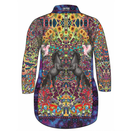 Western Beautiful Crazy Lifestyle Fishing Dress Z and TEE girls in stock lastchance MANDALA pink WOMEN'S DESIGNS womens