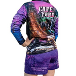 ★Pre-Order★ Rugby Shorts | Cape York Purple Shorts LJM Designs camping cape york CAPE YORK DESIGNS FISHING in stock LJM quick dry spo-default spo-disabled sun sun shirt sun shirts sunsafe SWIMMING uv Women WOMEN'S DESIGNS Women's Fishing womens z&tee