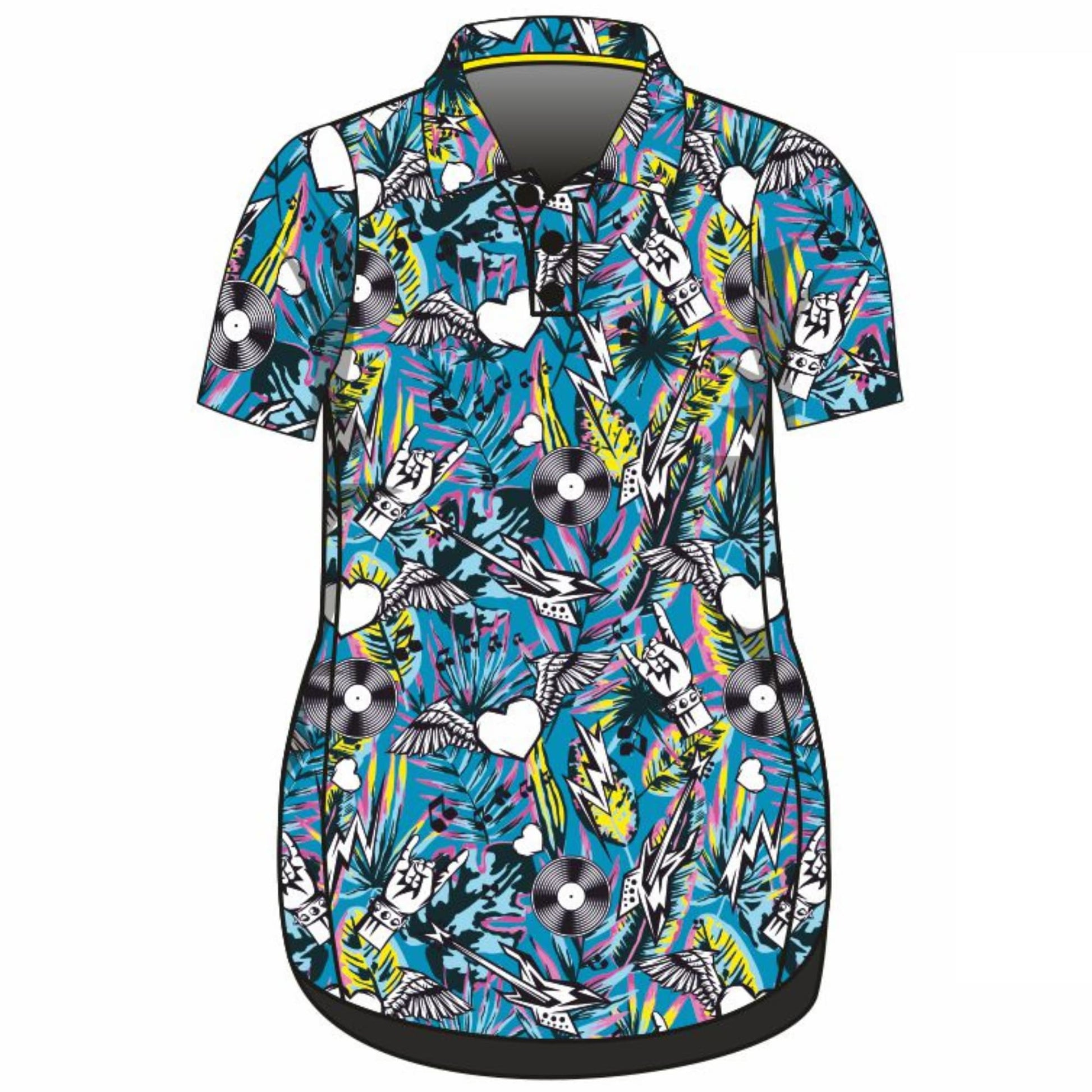 Music | Eat Drink Rock Repeat Blue Dress Z and TEE blue blues festival in stock lastchance PATTERN AND PLAIN DESIGNS TROPICAL DESIGNS