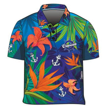 Tropical | Cruisin Blue Tropical Hawaiian Party Cruise Z and TEE 2XL 3XL BUY2SHIRTS Cruise Cruising DAD Floral Flowers Hawaiian Hawiian HIM ALL in stock L Last Chance lastchance LJM M men mens quick dry S Ship spo-default spo-disabled sun sun shirt sun shirts sunsafe Tropical TROPICAL DESIGNS uv XL XS