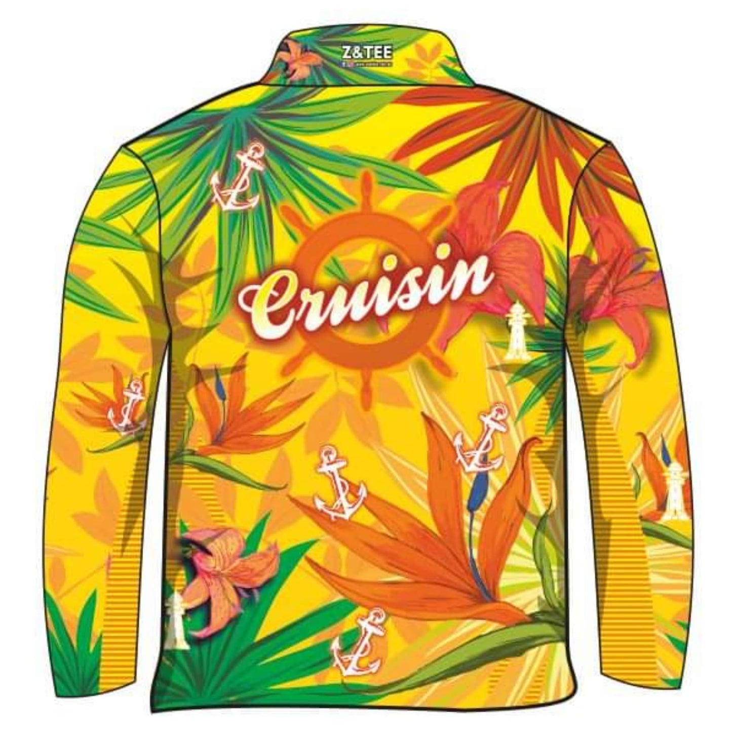 ★Pre-Order★ Cruise | Cruisin Marine Yellow Cruise Shirt Z and TEE Australia Australia Day Australian Australiana camping cruise dup-review-publication fishing LJM men mens Preorder quick dry spo-default spo-disabled sun sun shirt sun shirts sunsafe tropical TROPICAL DESIGNS uv