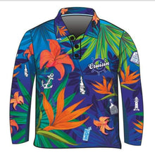 ★Pre-Order★ Cruise | Cruisin Party Blue Cruise Fishing Shirt Z and TEE Australia Australia Day Australian Australiana camping cruise dup-review-publication fishing LJM men mens Preorder quick dry spo-default spo-disabled sun sun shirt sun shirts sunsafe tropical TROPICAL DESIGNS uv