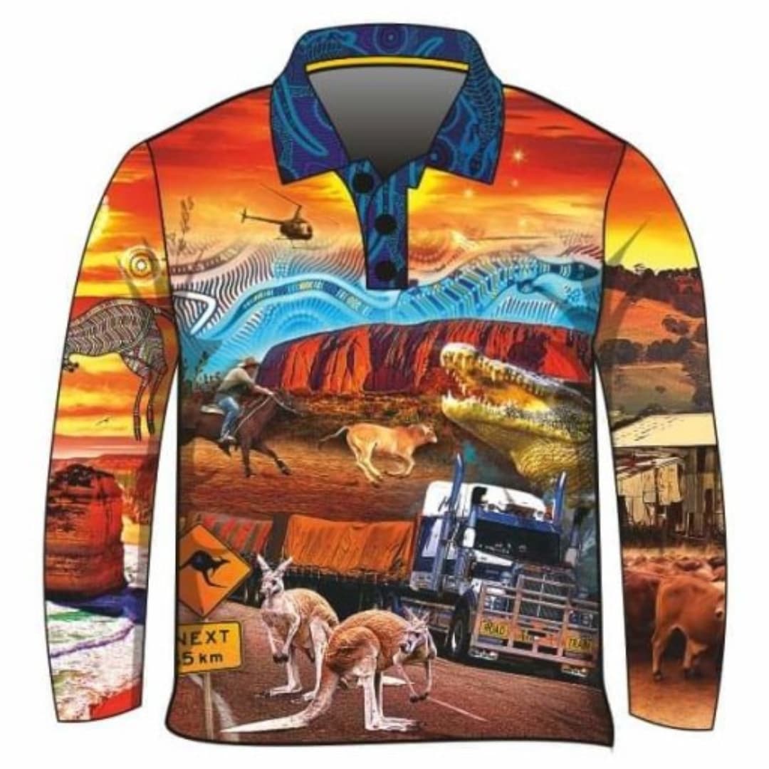 ★Pre-Order★ Australian | Downunder Australia Destinations Shirt Z and TEE Australia Australia Day Australian ayers rock beach BOYS DESIGNS camping country COUNTRY WESTERN DESIGNS fishing horse kangaroo LJM men MEN'S DESIGNS mens MEN’S DESIGNS Preorder quick dry spo-default spo-disabled sun sun shirt sun shirts sunsafe sydney travel truck uv western