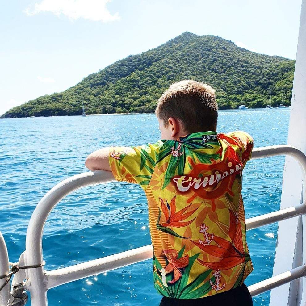 ★Pre-Order★ Cruise | Cruisin Marine Yellow Cruise Shirt Z and TEE Australia Australia Day Australian Australiana camping cruise dup-review-publication fishing LJM men mens Preorder quick dry spo-default spo-disabled sun sun shirt sun shirts sunsafe tropical TROPICAL DESIGNS uv