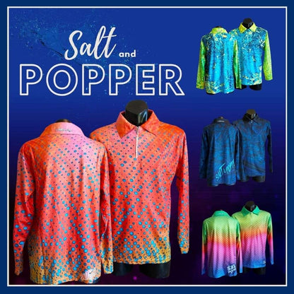 ★Pre-Order★ Pattern | Salt and Popper Coral Trout Shirt Z and TEE custom FISH FISH DESIGNS FISHING FISHING SHIRT fishing shirts LJM men MEN'S DESIGNS mens orange PATTERN AND PLAIN DESIGNS Preorder quick dry spo-default spo-disabled sun sun shirt sun shirts sunsafe uv