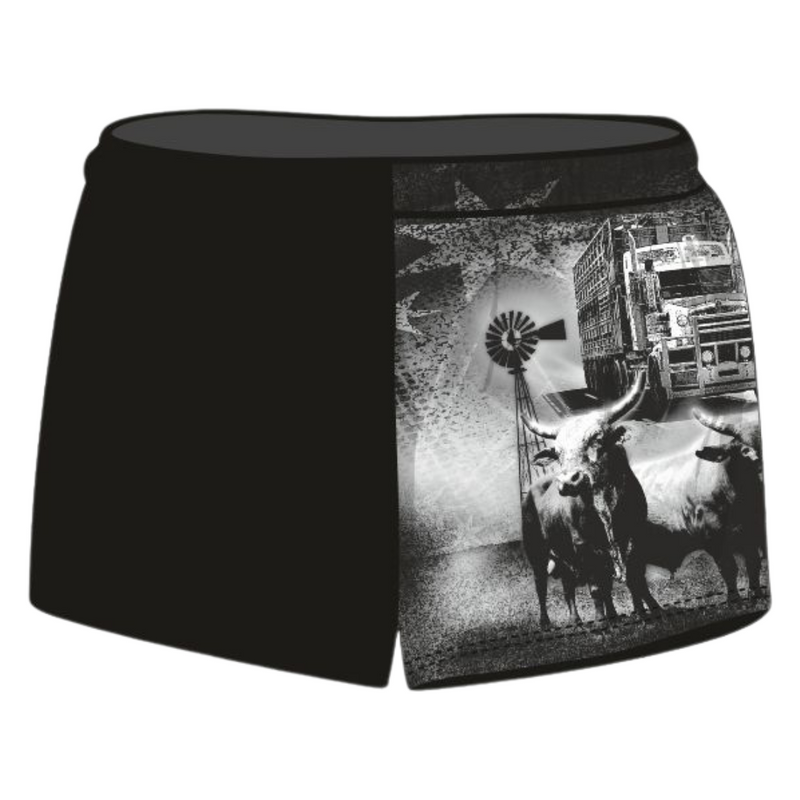 ★Pre-Order★ Rugby Shorts | Flag Bull Country Shorts LJM Designs Aussie Australia Australia Day Australian Australian Camping OG Australiana blue camping DAD FATHER'S DAY FISHING HIM ALL in stock LJM men MEN'S DESIGNS mens MEN’S DESIGNS quick dry spo-default spo-disabled sun sun shirt sun shirts sunsafe SWIMMING uv z&tee