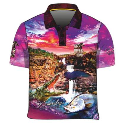 ★Pre-Order★ Gibb River | Road Western Australia Pink Shirt Z and TEE 4x4 camping fishing FISHING SHIRT girls Ladies Fishing Shirt LJM Preorder quick dry spo-default spo-disabled sun sun shirt sun shirts sunsafe tip travel uv womens