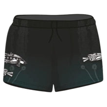 ★Pre-Order★ Rugby Shorts | Indigenous Waterhole Barramundi Black