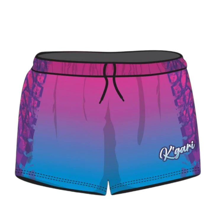 ★Pre-Order★ Rugby Shorts | K'gari Trax Pink Shorts LJM Designs camping FISHING FRASER ISLAND DESIGNS in stock K'gari LJM quick dry spo-default spo-disabled sun sun shirt sun shirts sunsafe SWIMMING uv Women WOMEN'S DESIGNS Women's Fishing womens z&tee