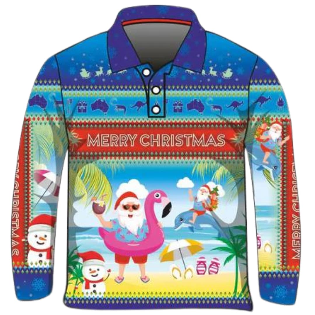 Christmas | Merry Christmas Mate Shirt - In Stock Z and TEE Aussie boxingday boys BUY2SHIRTS camping Children Fishing Children's Fishing Christmas cruise DAD FATHER'S DAY FISHING HIM ALL in stock lastchance LJM men mens quick dry spo-default spo-disabled sun sun shirt sun shirts sunsafe SWIMMING tropical TROPICAL DESIGNS uv xmas z&tee