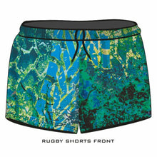 ★Pre-Order★ Rugby Shorts | 4x4 Send It Bush Aqua Z and TEE camping FISHING in stock quick dry spo-default spo-disabled sun sunsafe SWIMMING uv Women WOMEN'S DESIGNS Women's Fishing womens z&tee