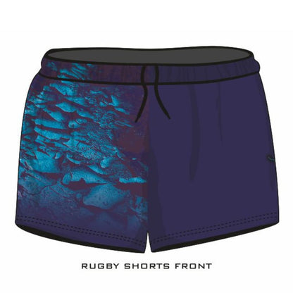 ★Pre-Order★ Rugby Shorts | Send It 4x4 Blue