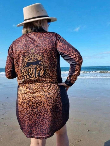 Leopard Print | Wild Side Leopard Lifestyle Dress Z and TEE girls in stock leopard leopard print PATTERN AND PLAIN DESIGNS womens