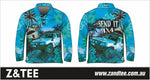 ★Pre-Order★ Rugby Shorts | Send It 4x4 Tropical Aqua LJM Designs camping cape york CAPE YORK DESIGNS FISHING in stock LJM quick dry spo-default spo-disabled sun sun shirt sun shirts sunsafe SWIMMING uv Women WOMEN'S DESIGNS Women's Fishing womens z&tee