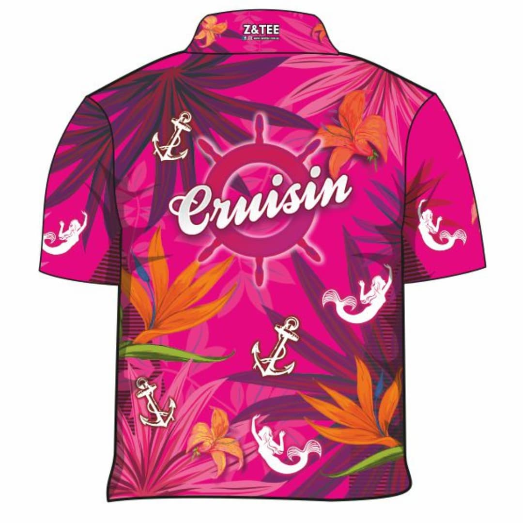 Tropical | Cruisin Pink Tropical Hawaiian Cruise Z and TEE 2XL 3XL BUY2SHIRTS Cruise Cruising Floral Flowers girls Hawaiian Hawiian in stock L lastchance LJM M pink quick dry S Ship spo-default spo-disabled sun sun shirt sun shirts sunsafe Tropical TROPICAL DESIGNS uv Women Women's Fishing Women's Fishing Shirt womens XL XS