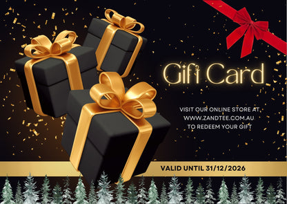 Z&Tee Gift Card $100 - FREE SHIPPING Z and TEE