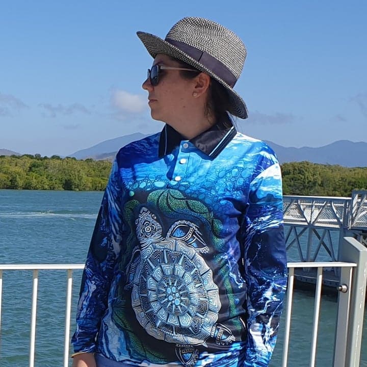 Indigenous | Turtle Shirt Z and TEE ABORIGINAL Australia Australian camping FIRST NATIONS FIRST NATIONS DESIGNS fishing KIDS LJM Preorder quick dry spo-default spo-disabled sun sun shirt sun shirts sunsafe uv WORK