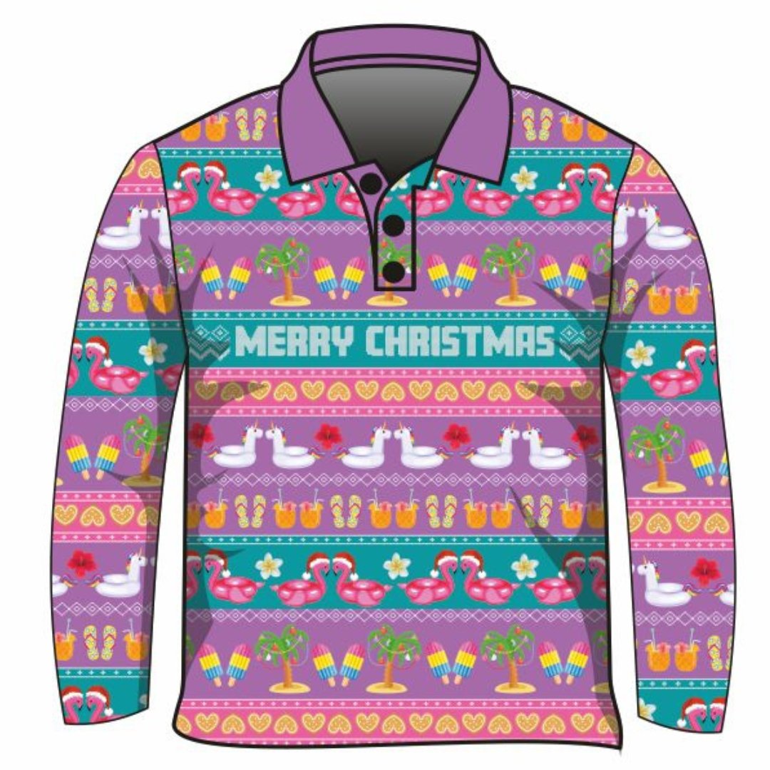 Christmas | Fa La La Mingo Ugly Christmas Shirt - In Stock Z and TEE BUY2SHIRTS camping Christmas fishing In Stock lastchance LJM PERSONALISED Preorder quick dry spo-default spo-disabled sun sun shirt sun shirts sunsafe uv xmas