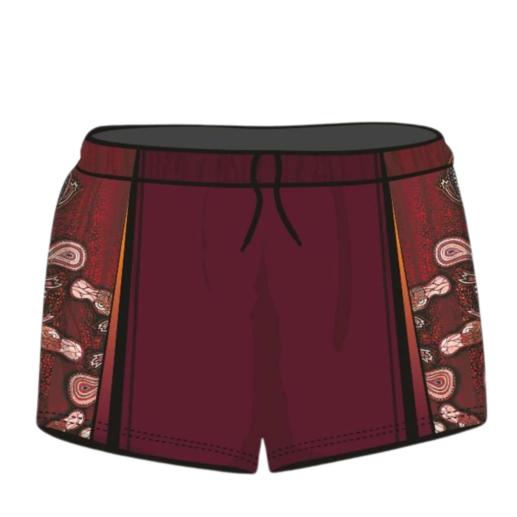 ★Pre-Order★ Rugby Shorts | Indigenous Platypus Shorts LJM Designs Aussie AUSSIE FLAG Australia Australia Day Australian Australian Camping OG Australiana blue camping DAD FATHER'S DAY FISHING HIM ALL in stock LJM men MEN'S DESIGNS mens MEN’S DESIGNS quick dry spo-default spo-disabled sun sun shirt sun shirts sunsafe SWIMMING uv z&tee