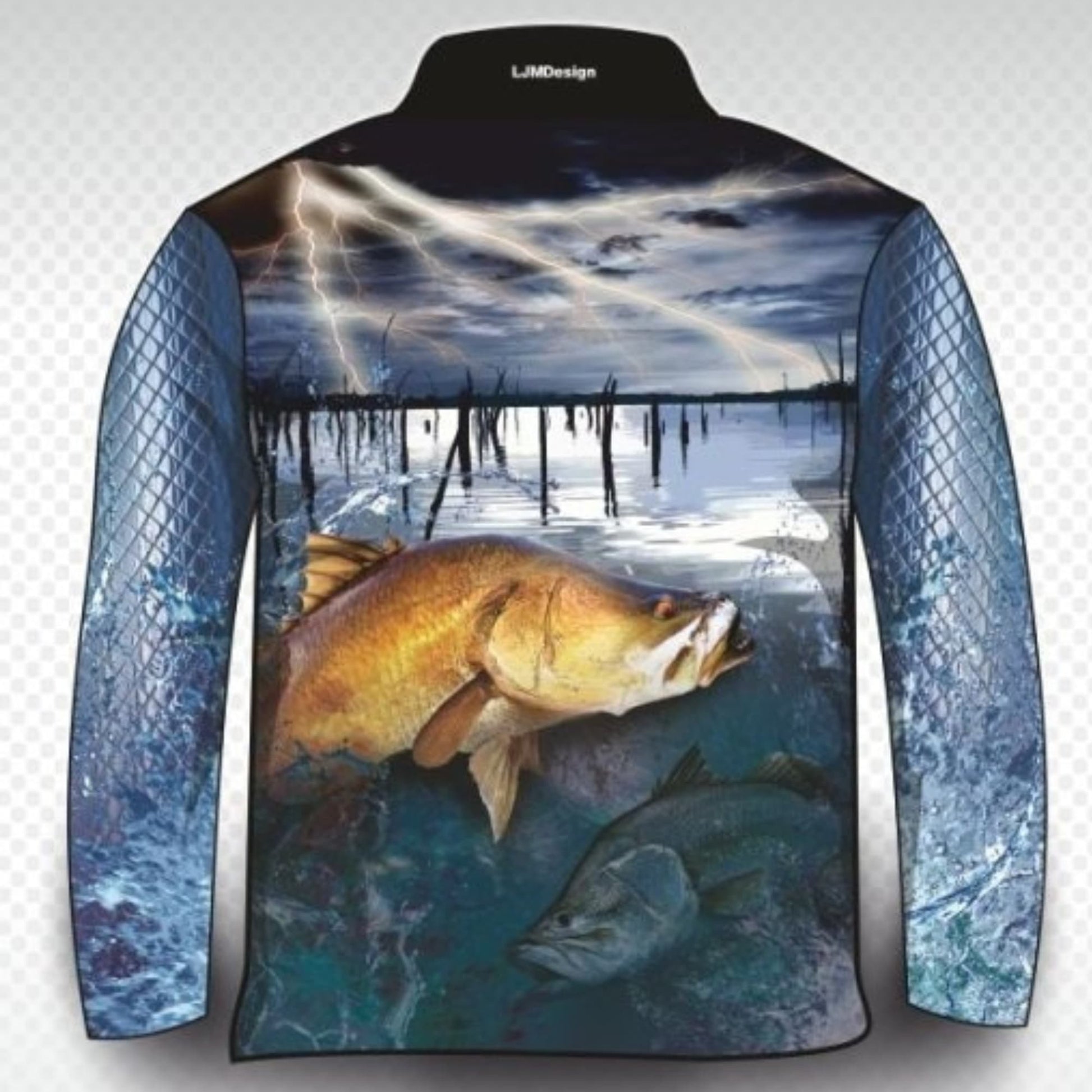 ★Pre-Order★ Fishing | Barramundi Tinaroo Barra Shirt Z and TEE barramundi blue boy boys BOYS DESIGNS FISH DESIGNS fishing LJM men MEN'S DESIGNS mens Preorder quick dry spo-default spo-disabled sun sun shirt sun shirts sunsafe uv