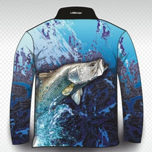 ★Pre-Order★ Fishing | Barramundi Blue Shirt Z and TEE barramundi blue boy boys BOYS DESIGNS FISH DESIGNS fishing KIDS LJM men MEN'S DESIGNS mens Preorder quick dry spo-default spo-disabled sun sun shirt sun shirts sunsafe uv