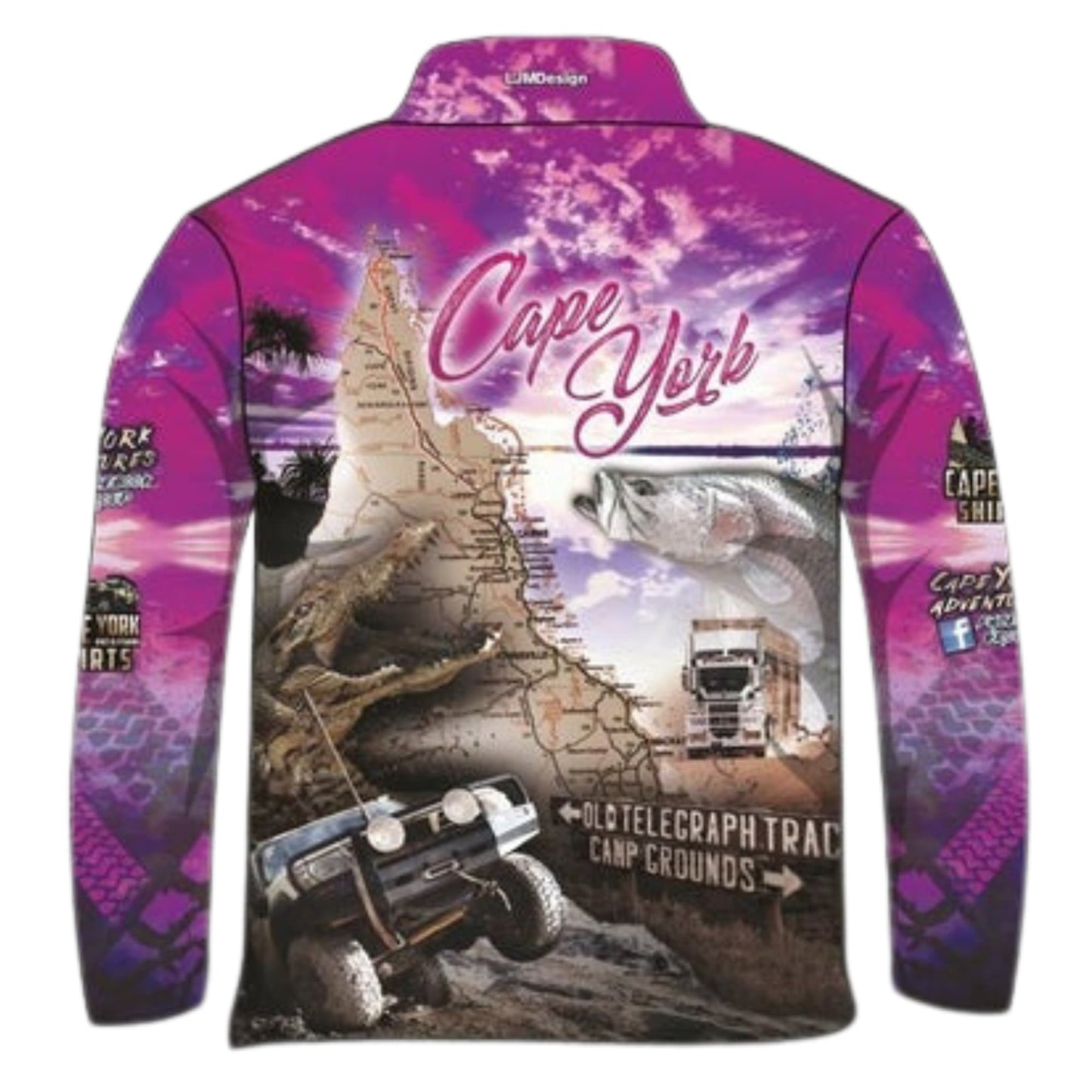 ★Pre-Order★ Cape York | Complete Cape York Pink Fishing Shirt Z and TEE 4x4 camping cape cape york CAPE YORK DESIGNS fishing girl girls LJM pink Preorder quick dry spo-default spo-disabled sun sun shirt sun shirts sunsafe tip travel uv womens