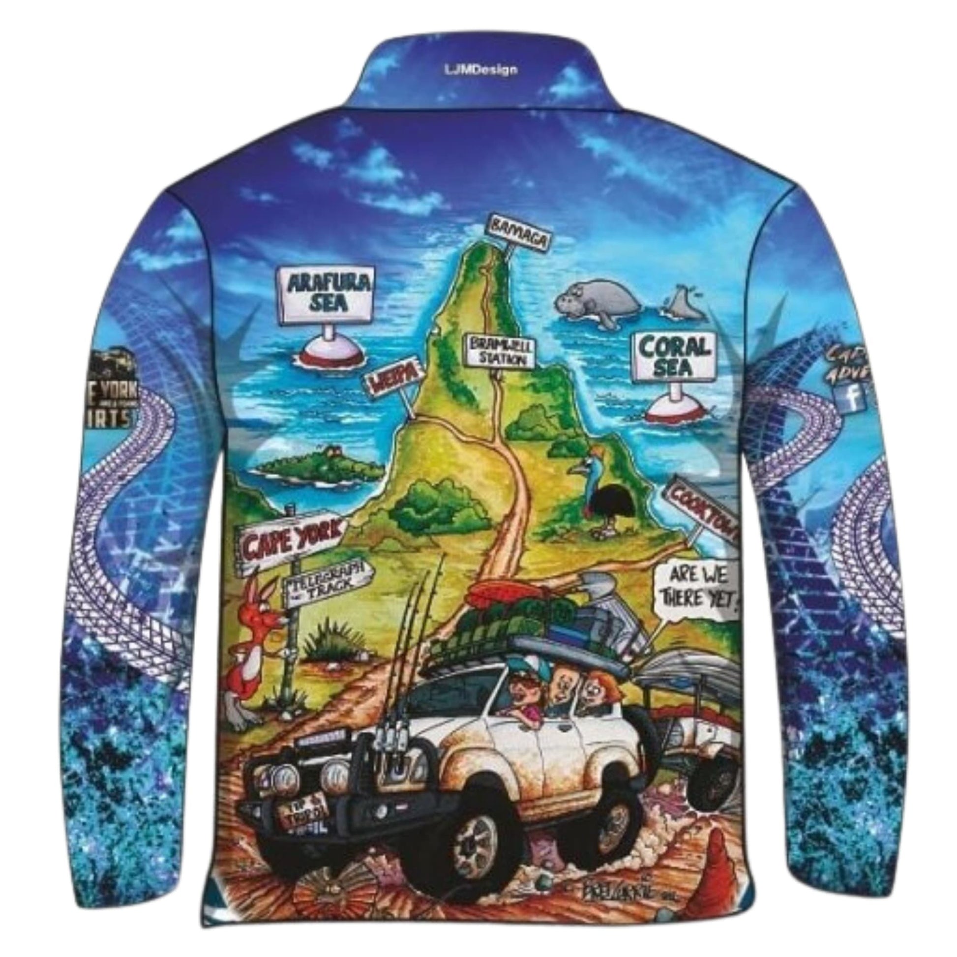 ★Pre-Order★ Cape York | Packed for the Tip Blue Shirt Z and TEE 4x4 blue boy boys BOYS DESIGNS camping cape cape york CAPE YORK DESIGNS fishing KIDS LJM men mens Preorder quick dry spo-default spo-disabled sun sun shirt sun shirts sunsafe tip travel uv