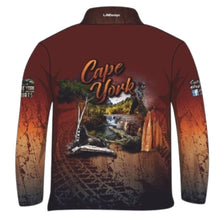 ★Pre-Order★ Cape York | Discovery Orange Fishing Shirt Z and TEE 4x4 boy boys camping cape cape york CAPE YORK DESIGNS fishing LJM men mens Preorder quick dry spo-default spo-disabled sun sun shirt sun shirts sunsafe tip travel uv