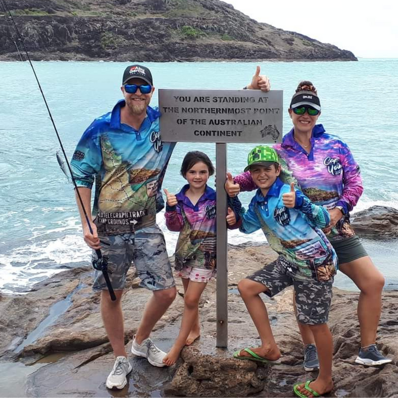 ☆Pre-Order☆ Cape York  Cape York Tour Blue Fishing Shirt Long