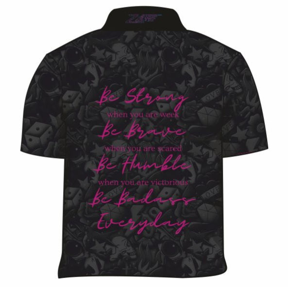 Women's | Black Fishing Shirt Z and TEE camping FISHING HER ALL In Stock LJM MATCHING PATTERN AND PLAIN DESIGNS pink PINK CONCERT PINK SINGER quick dry sale shirts spo-default spo-disabled sun sun shirt sun shirts sunsafe SWIMMING uv Women WOMEN'S DESIGNS womens z&tee