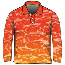 ★Pre-Order★ Fishing | Lucky Pattern Orange Shirt Z and TEE boy boys BOYS DESIGNS camping FISH FISH DESIGNS FISHING fishing shirt fishing shirts HER ALL KIDS KIDS ALL kids design KIDS DESIGNS Kids UV rated shirt LJM men MEN'S DESIGNS mens MEN’S DESIGNS PATTERN AND PLAIN DESIGNS Preorder quick dry spo-default spo-disabled sun sun safe sun shirt sun shirts SUN SMART sunsafe sunsmart swim shirt uv z&tee