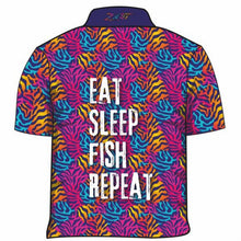 ★Pre-Order★ Fishing | Eat Sleep Fish Repeat Pink Shirt Z and TEE Children Fishing Children's Fishing FISH FISH DESIGNS FISHING fishing shirt fishing shirts girls Kid's Fishing Kid's Fishing Apparel Kid's Fishing Shirt KIDS ALL kids design KIDS DESIGNS Kids UV rated shirt LJM PATTERN AND PLAIN DESIGNS Preorder quick dry reef fish spo-default spo-disabled sun sun shirt sun shirts sunsafe swim shirt uv womens