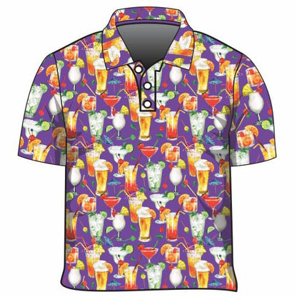 ★Pre-Order★ Tropical | Cocktail Fruit Tingle Fishing Shirt Z and TEE Aussie Australia Australia Day Australian Australiana camping cruise Cruising fishing shirt girls KIDS ALL kids design KIDS DESIGNS Kids UV rated shirt koala LJM Preorder quick dry spo-default spo-disabled sun sun shirt sun shirts sunsafe swim shirt tropical TROPICAL DESIGNS uv womens