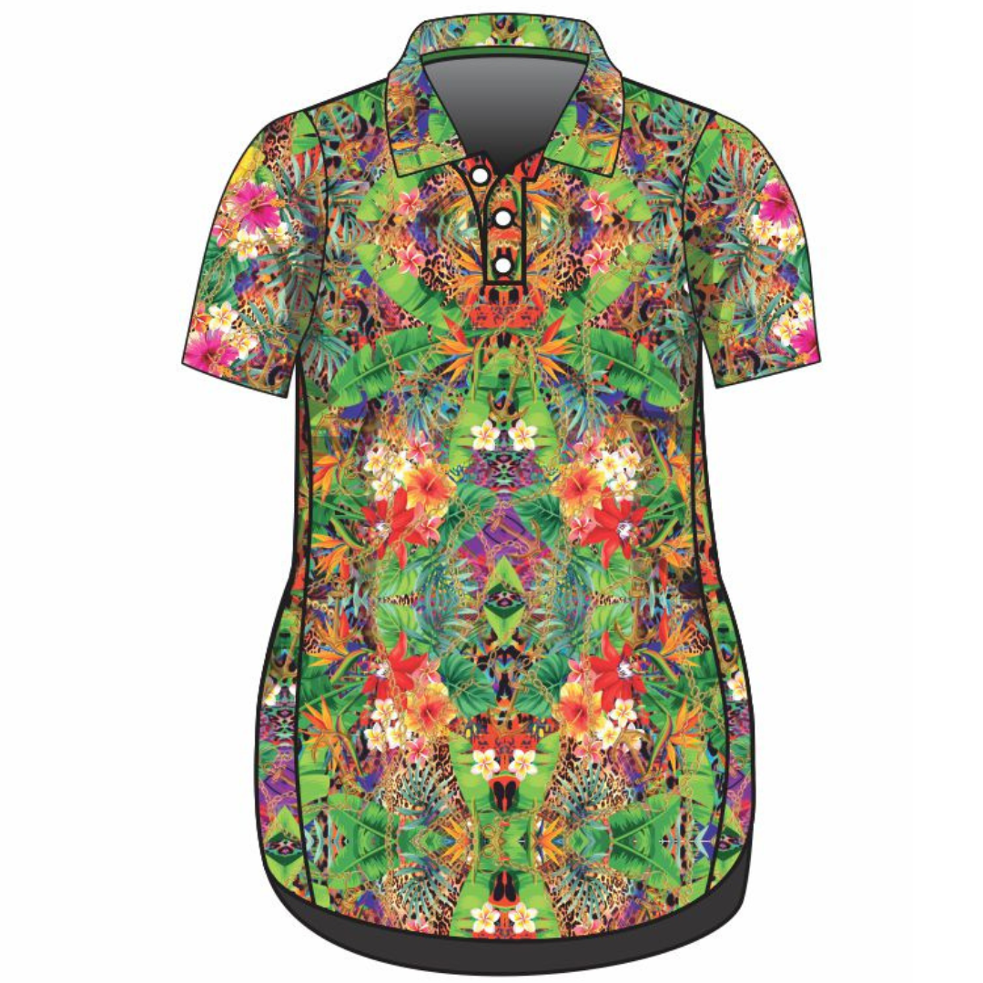 Tropical Oasis of the Seas Lifestyle Fishing Dress Z and TEE girls in stock PATTERN AND PLAIN DESIGNS Tropical TROPICAL DESIGNS Women Women's Fishing womens