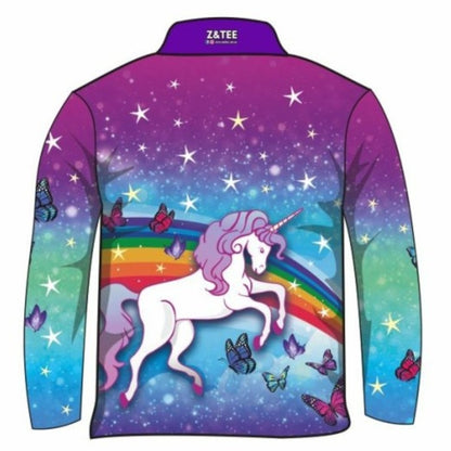 ★Pre-Order★ Kids | Unicorn Shirt Z and TEE camping fishing GIRLS DESIGNS KIDS LJM Preorder quick dry spo-default spo-disabled sun sun shirt sun shirts sunsafe uv