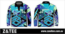 ★Pre-Order★ Extreme | BMX Blue Shirt Z and TEE BOYS DESIGNS camping fishing KIDS LJM men MEN'S DESIGNS mens Preorder quick dry spo-default spo-disabled sun sun shirt sun shirts sunsafe uv xtreme