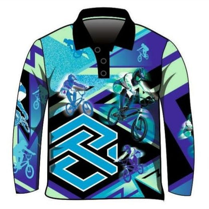 BMX | Xtreme Blue Shirt Z and TEE blue boxingday BOYS DESIGNS BUY2SHIRTS camping DAD HIM ALL In Stock KIDS KIDS ALL kids design lastchance LJM quick dry spo-default spo-disabled sun sun shirt sun shirts sunsafe SWIMMING uv xtreme z&tee