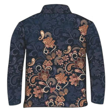 ★Pre-Order★ Western | Paisley Navy Fishing Shirt Z and TEE Australia Australia Day Australian camping fishing LJM men Preorder quick dry spo-default spo-disabled sun sun shirt sun shirts sunsafe uv womens