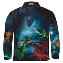 ★Pre-Order★ Kids | Castle of Dragons Shirt Z and TEE blue boys BOYS DESIGNS camping fishing Kid's Fishing Kid's Fishing Apparel KIDS KIDS ALL kids design KIDS DESIGNS Kids UV rated shirt LJM Preorder quick dry spo-default spo-disabled sun sun shirt sun shirts sunsafe uv