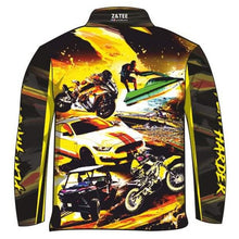 ★Pre-Order★ Extreme | Work Hard Play Harder Yellow Shirt Z and TEE boy boys BOYS DESIGNS camping fishing KIDS LJM men MEN'S DESIGNS mens Preorder quick dry spo-default spo-disabled sun sun shirt sun shirts sunsafe uv xtreme