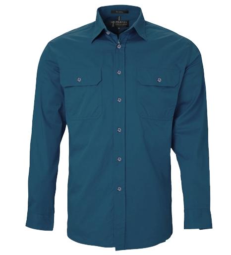 Z&Tee Open Front Pilbara Shirt - Mens Z and TEE boxingday Button front BUTTON UP BUY2SHIRTS DAD HIM ALL in stock lastchance men MEN'S DESIGNS mens MEN’S DESIGNS spo-default spo-disabled